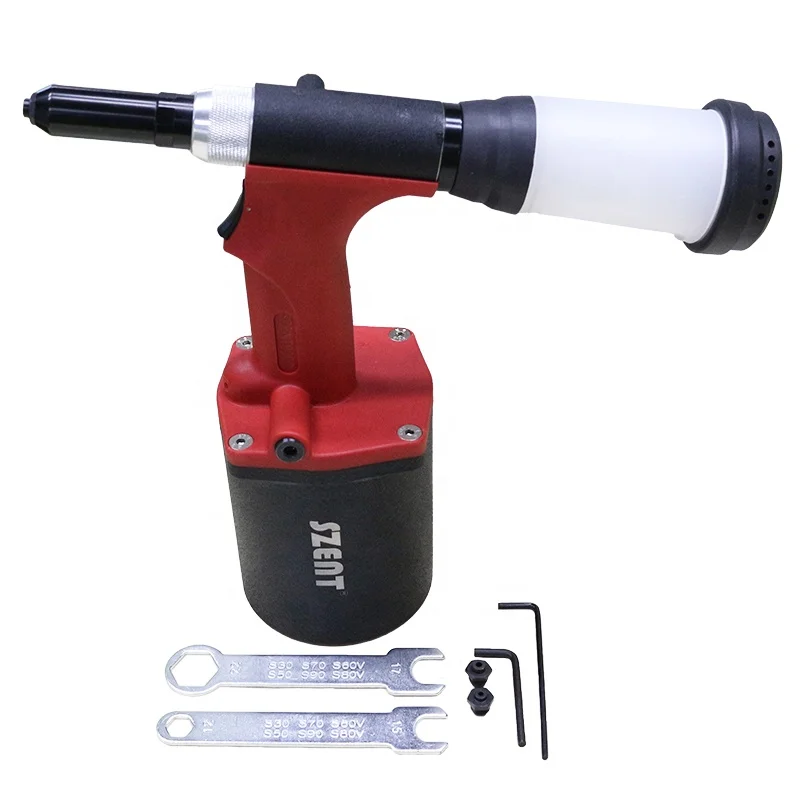 Hemlock Rivet Tool Hydraulic Pneumatic Riveter SZENT 900 Industrial grade pneumatic blind tool for 3/16" 1/4" hemlock rivet
Hemlock Rivet Tool Hydraulic Pneumatic Riveter SZENT 900 Industrial grade pneumatic blind tool for 3/16" 1/4" hemlock rivet