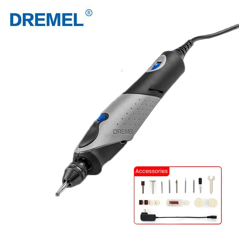 Dremel Grinder 2050-15 Stylo+ Versatile Craft Rotary Tool Kit Wood Carving Glass Etching Leather Burnishing Jewelry Polishing
Dremel Grinder 2050-15 Stylo+ Versatile Craft Rotary Tool Kit Wood Carving Glass Etching Leather Burnishing Jewelry Polishing