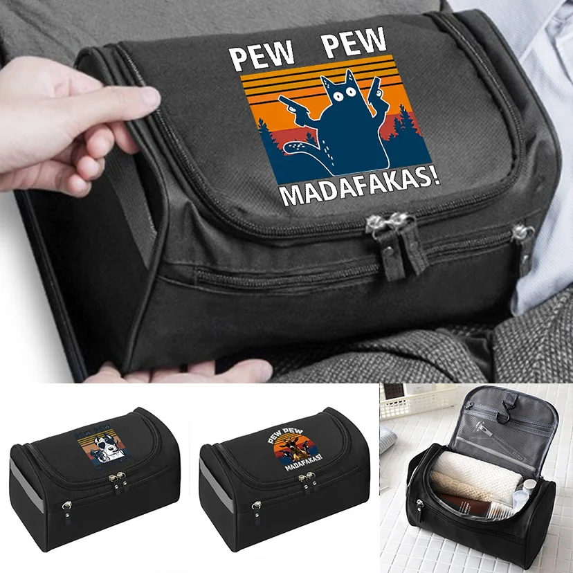 Portable Cosmetic Storage Bag Toiletries Makeup Organizer Travel Hanging Zipper Pew Pattern Handbag Wash Pouch Case
Portable Cosmetic Storage Bag Toiletries Makeup Organizer Travel Hanging Zipper Pew Pattern Handbag Wash Pouch Case