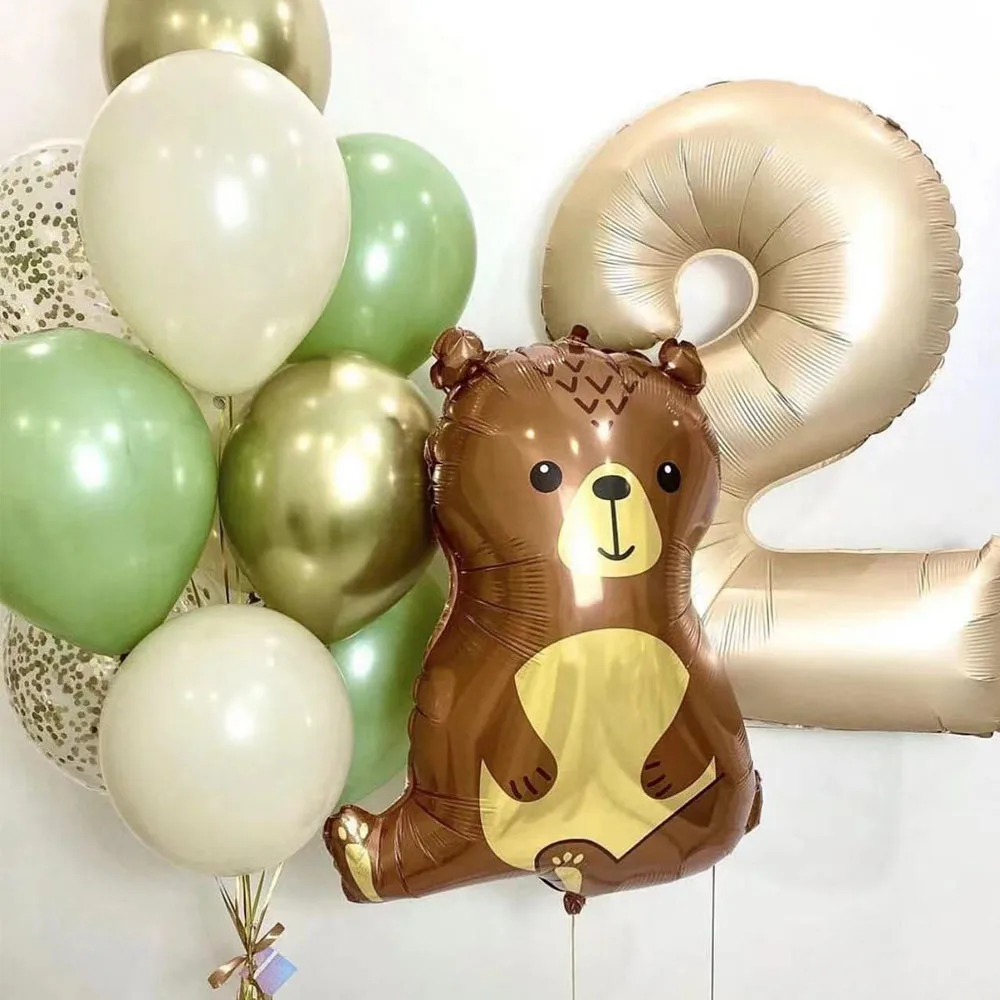 14pcs Bear Balloons Set Vintage Green Sand White Latex Cream 1-9 Digital Balloon for Adult Kids Happy Birthday Party Decorations
14pcs Bear Balloons Set Vintage Green Sand White Latex Cream 1-9 Digital Balloon for Adult Kids Happy Birthday Party Decorations