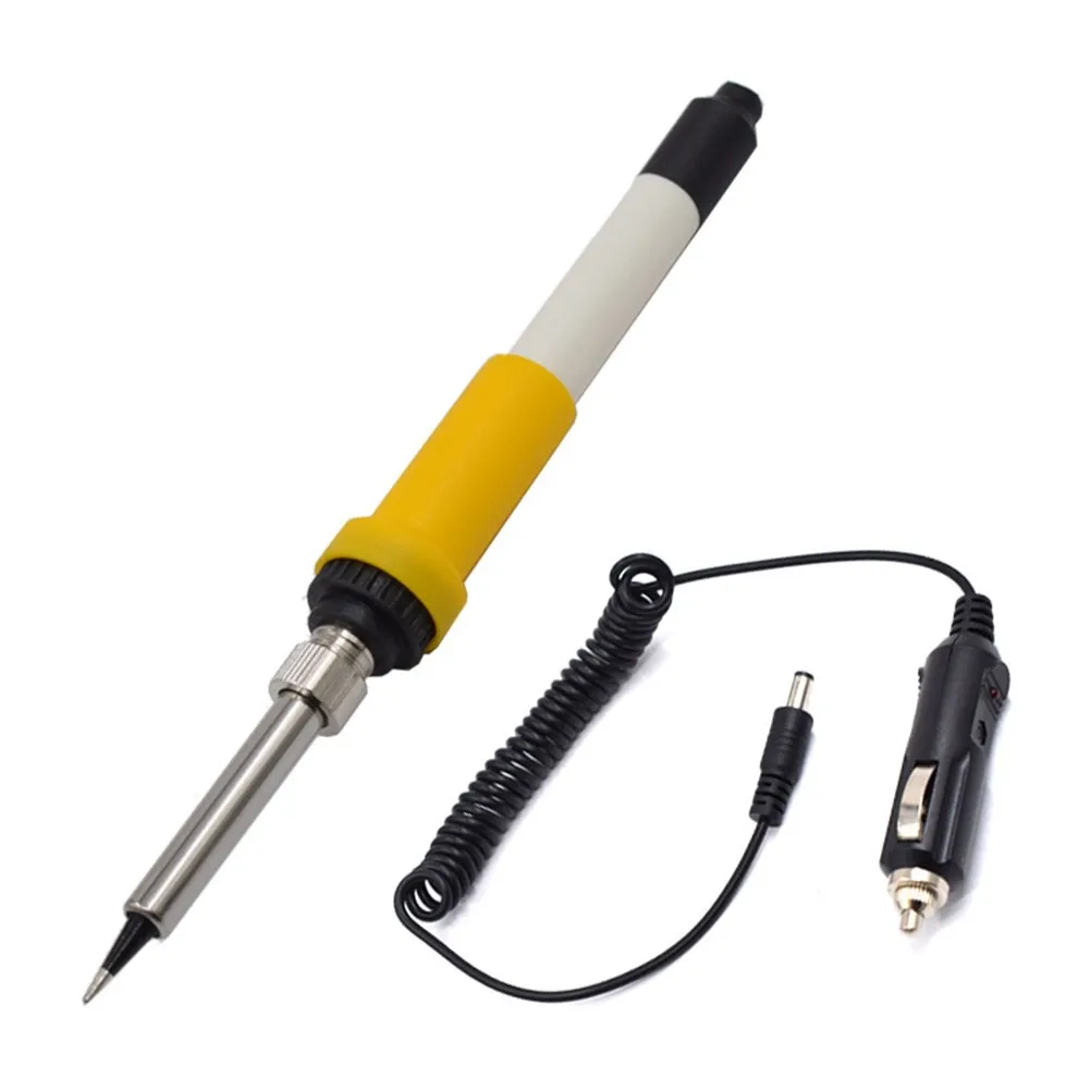12V 1 X Car Power Cable 1 X Electric Soldering Iron Car Electric Solder Ceramic Heating Core For Car Power Socket
12V 1 X Car Power Cable 1 X Electric Soldering Iron Car Electric Solder Ceramic Heating Core For Car Power Socket