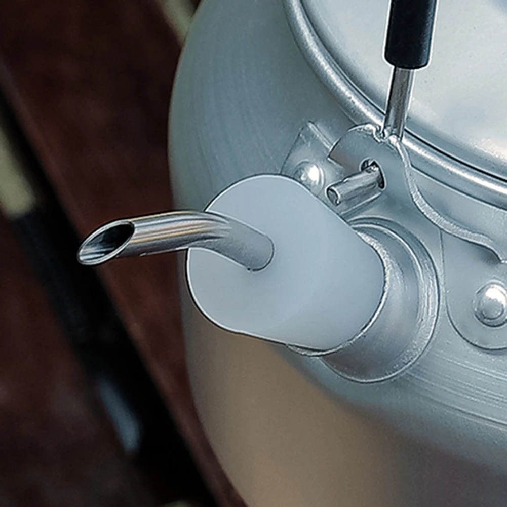 Camping Kettle Kettle + Spout Picnics And Other Outdoor Activities 15-19mm Kettle Mouth Food-grade Silicone Stainless Steel
Camping Kettle Kettle + Spout Picnics And Other Outdoor Activities 15-19mm Kettle Mouth Food-grade Silicone Stainless Steel
