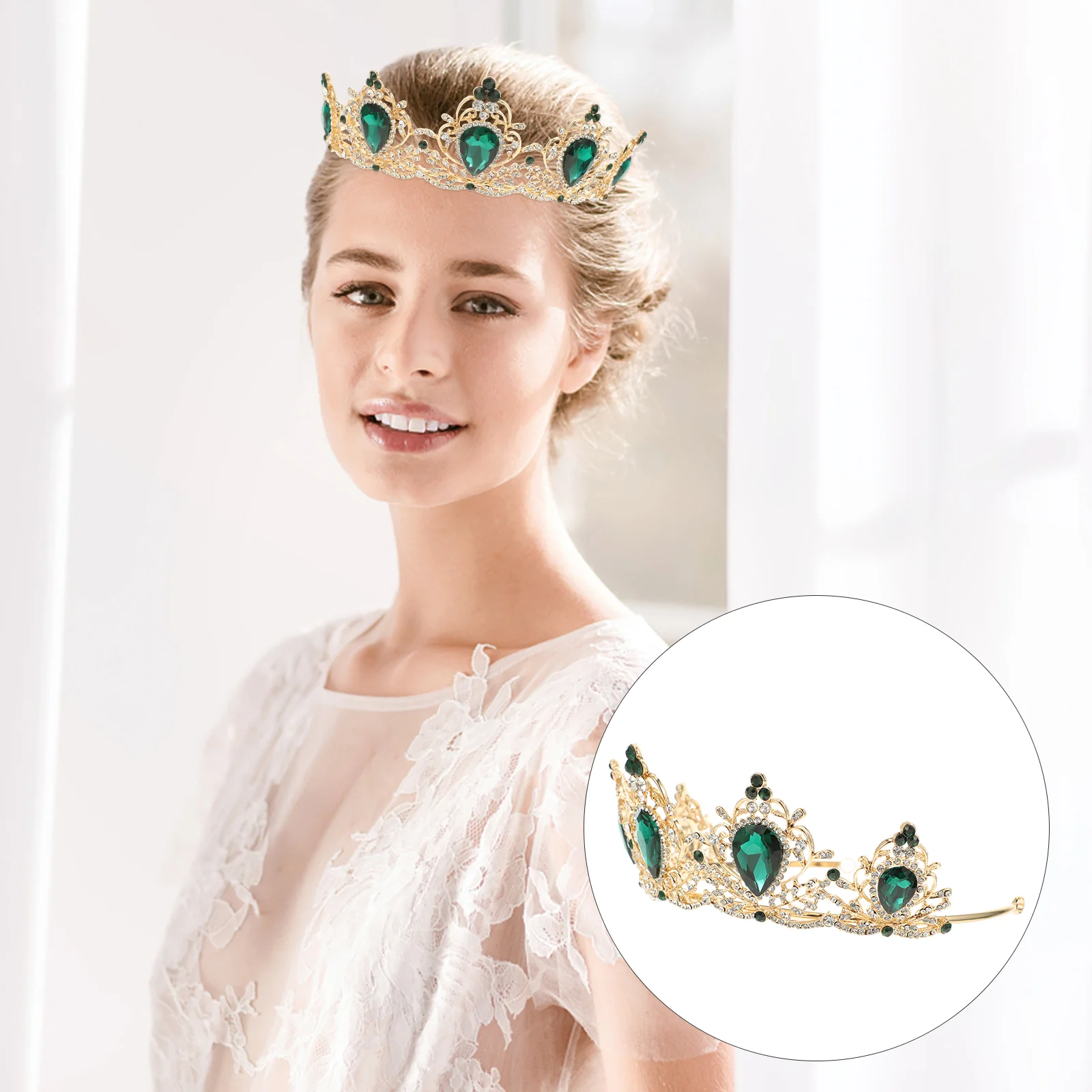 Pearl Baroque Crown Miss Girls Headbands Wedding Headpiece Alloy Exquisite Bride Headdress
Pearl Baroque Crown Miss Girls Headbands Wedding Headpiece Alloy Exquisite Bride Headdress