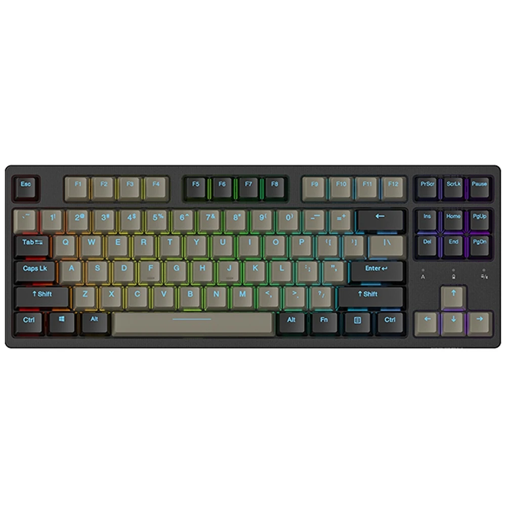 Tri-mode Mechanical Keyboard 87 Keys USB Wired 2.4G Wireless BT 5.1 RGB Hot-swappable Gaming Keyboards for PC Gamer KB
Tri-mode Mechanical Keyboard 87 Keys USB Wired 2.4G Wireless BT 5.1 RGB Hot-swappable Gaming Keyboards for PC Gamer KB