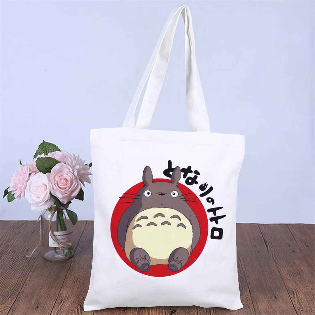 CuteHandbag My Neighbor Totoro Anime Movie Shoulder Canvas Bags Girls Boys Storage Pocket Shopper HandBags Kawaii Pouch Tote Bag
CuteHandbag My Neighbor Totoro Anime Movie Shoulder Canvas Bags Girls Boys Storage Pocket Shopper HandBags Kawaii Pouch Tote Bag