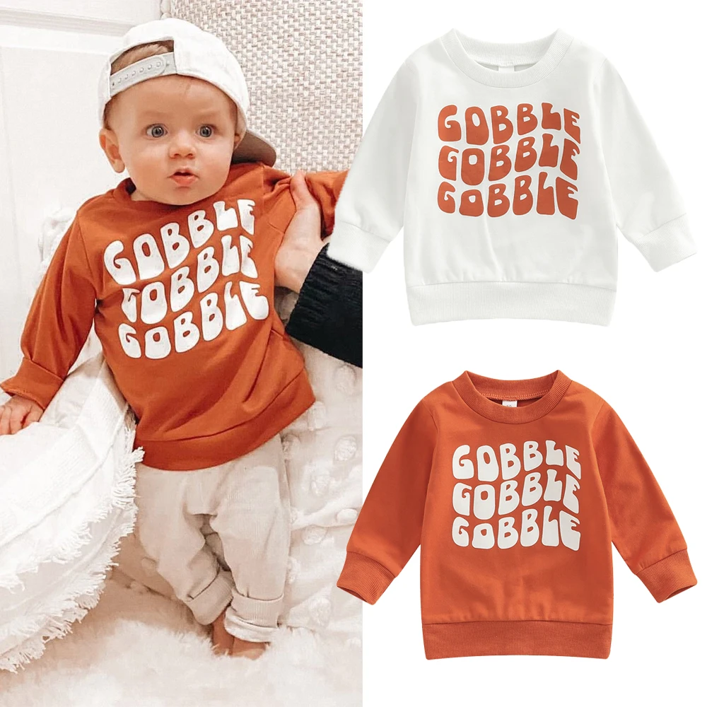 Toddler Baby Girl Boy Thanksgiving Sweatshirt Letter Print Crewneck Pullover Sweater Shirts Oversized Fall Tops
Toddler Baby Girl Boy Thanksgiving Sweatshirt Letter Print Crewneck Pullover Sweater Shirts Oversized Fall Tops