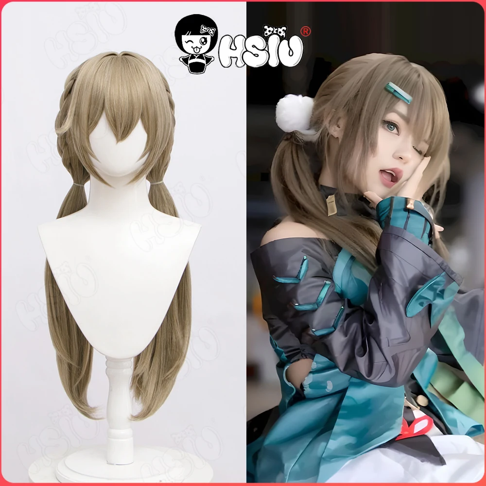 Honkai star rail cosplay Wig Kafka Cosplay Wig HSIU 80CM Light linen double ponytail long hair Synthetic Wig+Wig cap Kafka Wig
Honkai star rail cosplay Wig Kafka Cosplay Wig HSIU 80CM Light linen double ponytail long hair Synthetic Wig+Wig cap Kafka Wig