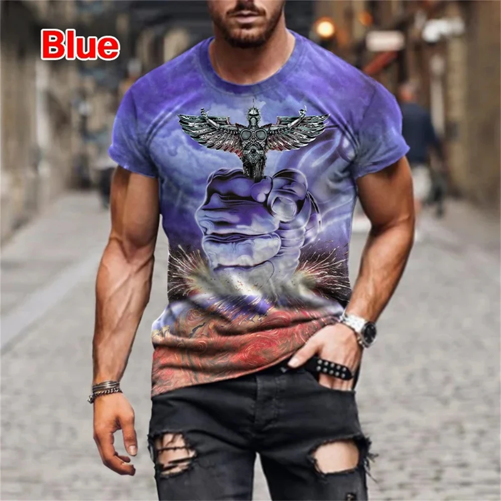 Summer Fashion Hip Hop Judas Priest Band 3D Printed T Shirts for Men Casual O-Neck Short Sleeve Tops Street Trend Oversized Tees
Summer Fashion Hip Hop Judas Priest Band 3D Printed T Shirts for Men Casual O-Neck Short Sleeve Tops Street Trend Oversized Tees