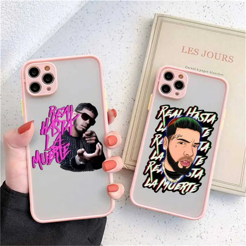 Anuel AA Real Hasta La Muerte Phone Case matte transparent For iphone 14 11 12 13 plus mini x xs xr pro max cover
Anuel AA Real Hasta La Muerte Phone Case matte transparent For iphone 14 11 12 13 plus mini x xs xr pro max cover
