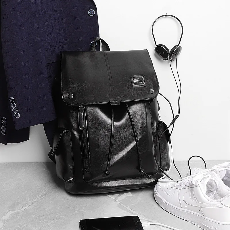 Men'S Leather Bag New High Capacity Men'S Usb Charging Backpack 15.6-Inch Computer Bag Laptop Bags For Men
Men'S Leather Bag New High Capacity Men'S Usb Charging Backpack 15.6-Inch Computer Bag Laptop Bags For Men