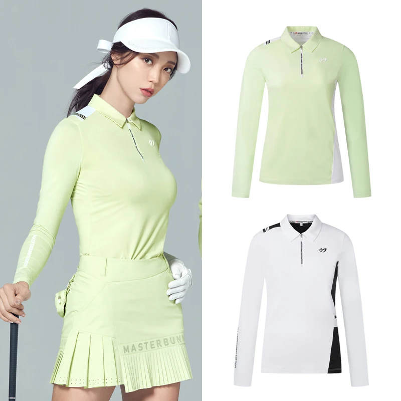 Summer Fresh Sunscreen Golf Long Sleeve Shirt Women's Moisture Quick-drying Stretch Green High Collar Ice Silk Bottoming Shirt
Summer Fresh Sunscreen Golf Long Sleeve Shirt Women's Moisture Quick-drying Stretch Green High Collar Ice Silk Bottoming Shirt