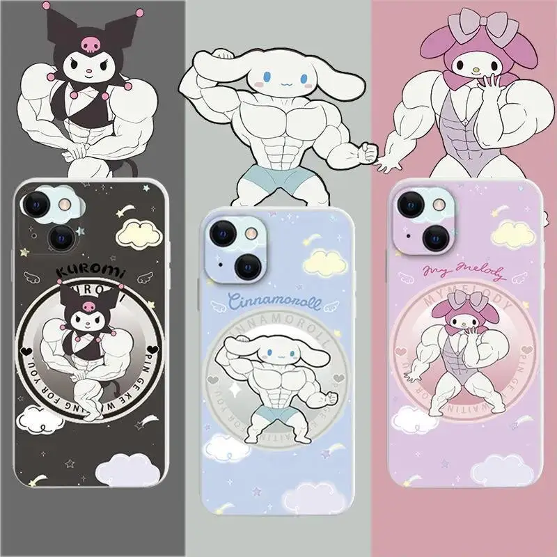 Kawaii Sanrio аниме My Melody Cinnamoroll Kuromi милый креативный чехол для телефона для Iphone 14/13/12/11Promax Подарочные игрушки для девочек
Kawaii Sanrio аниме My Melody Cinnamoroll Kuromi милый креативный чехол для телефона для Iphone 14/13/12/11Promax Подарочные игрушки для девочек
