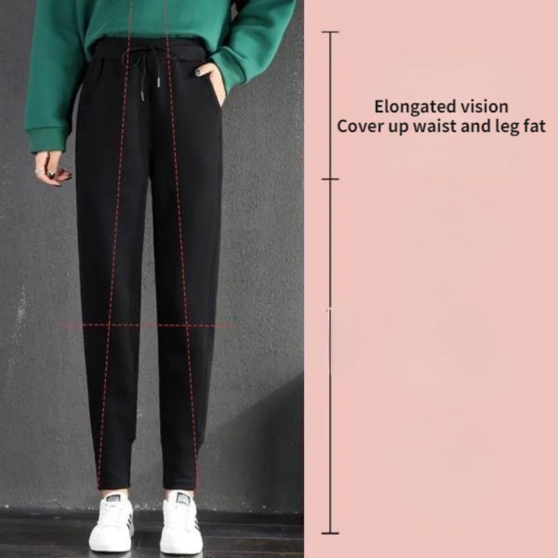 2022 New Sports Pants Women's Plush Thickened Loose Guard Pants Casual Warm Leggings Women's Pants Wear Cotton Pants Outside
2022 New Sports Pants Women's Plush Thickened Loose Guard Pants Casual Warm Leggings Women's Pants Wear Cotton Pants Outside