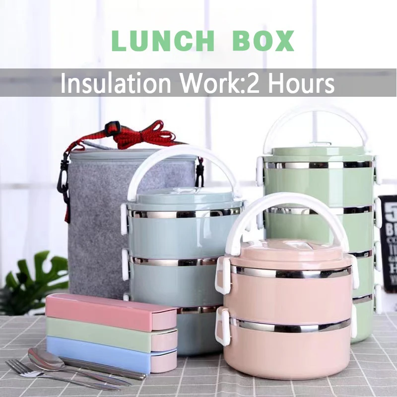 Kids For Work Salad Lunch Box Food Box Stainless Thermal Portable Container Hermetic Boxes Steel School Thermal Fruit Microwave
Kids For Work Salad Lunch Box Food Box Stainless Thermal Portable Container Hermetic Boxes Steel School Thermal Fruit Microwave