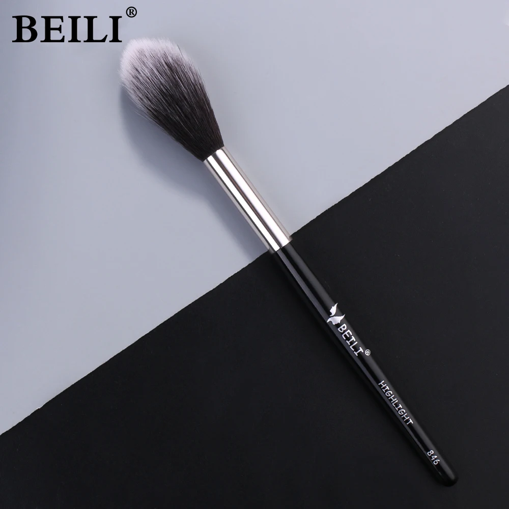 BEILI 1 piece Black Professional Synthetic Makeup brushes Highlighter Blending Blush Eyebrow Eyeliner make up brushes
BEILI 1 piece Black Professional Synthetic Makeup brushes Highlighter Blending Blush Eyebrow Eyeliner make up brushes