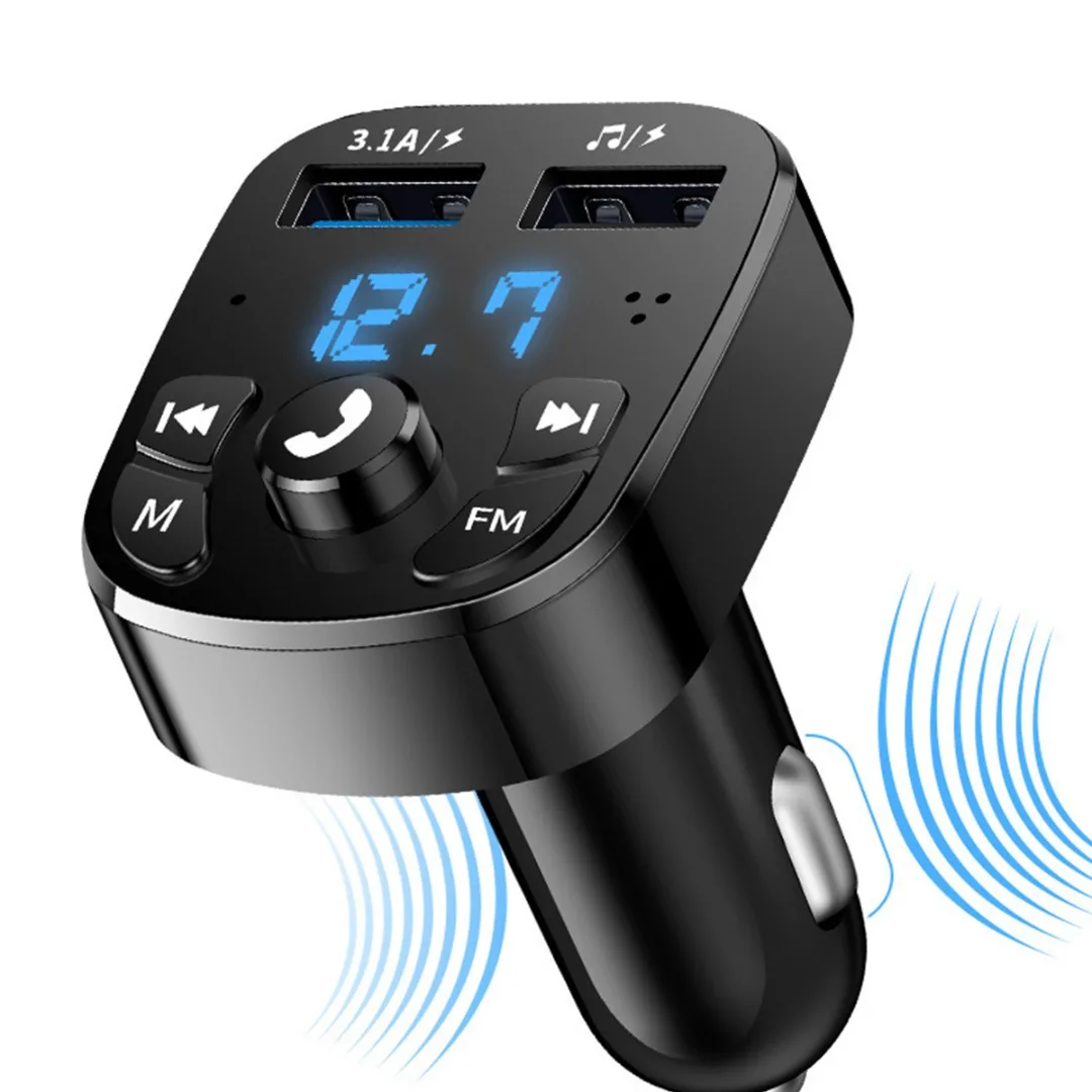 1 шт. автомобильный беспроводной FM-передатчик Радио 2 USB PD зарядка mp3-плеер AUX адаптер громкой связи Встроенный микрофон для грузовика лодки 
1 шт. автомобильный беспроводной FM-передатчик Радио 2 USB PD зарядка mp3-плеер AUX адаптер громкой связи Встроенный микрофон для грузовика лодки