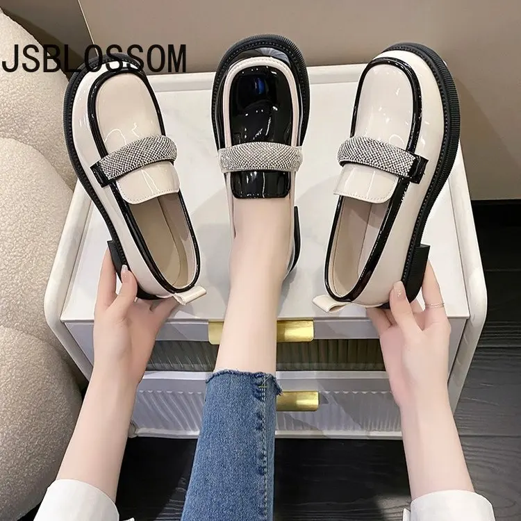 Женские Простые Лоферы Lori для женщин, осенние женские лоферы на платформе, мягкая и гладкая Женская обувь в стиле ретро, 2023
Женские Простые Лоферы Lori для женщин, осенние женские лоферы на платформе, мягкая и гладкая Женская обувь в стиле ретро, 2023