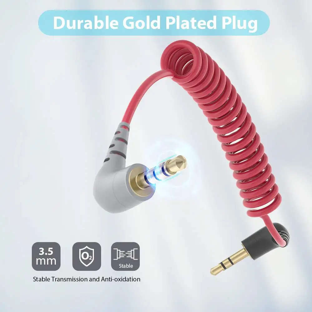 Wireless Lavalier Microphone Cable Suitable For BOYA, Wireless Collar Microphone Wire SC7 TRS To TRRS
Wireless Lavalier Microphone Cable Suitable For BOYA, Wireless Collar Microphone Wire SC7 TRS To TRRS