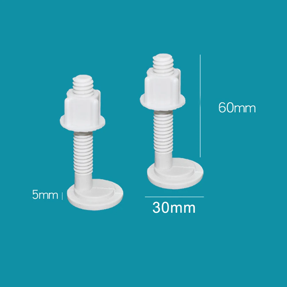 Replacement Screws Fixing Fitting Kit for Toilet Hinge Bolts, Smooth Surface, Easy Installation, Durable Plastic Material
Replacement Screws Fixing Fitting Kit for Toilet Hinge Bolts, Smooth Surface, Easy Installation, Durable Plastic Material