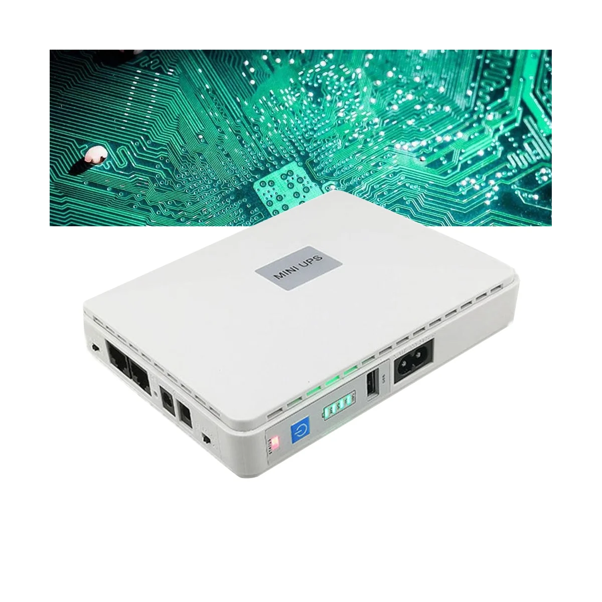 5V 9V 12V Uninterruptible Power Supply Mini UPS POE 15V 24V Battery Backup 8800MAh for WiFi Router CCTV(US Plug)
5V 9V 12V Uninterruptible Power Supply Mini UPS POE 15V 24V Battery Backup 8800MAh for WiFi Router CCTV(US Plug)