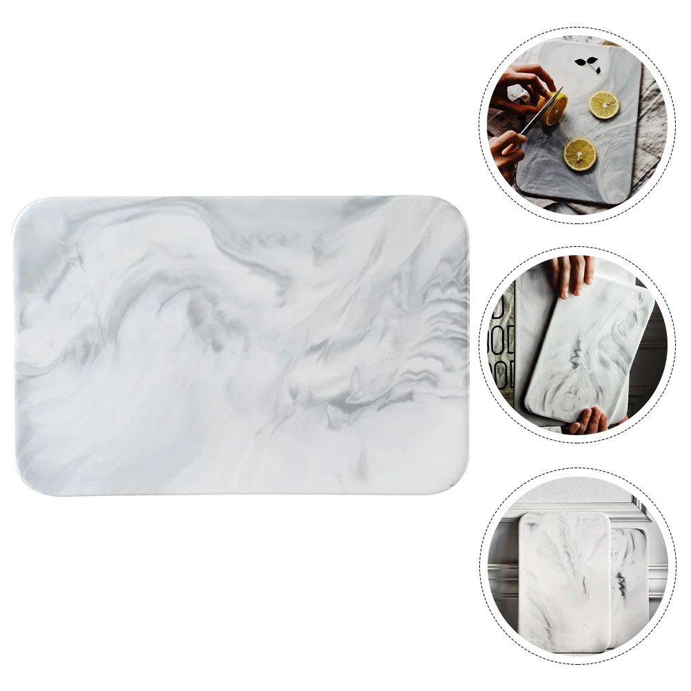 Board Cutting Marble Kitchen Fruit Bread Pastry Chop Meat Serving Reusable Display Chopping Cheese Tray Vegetables Tool Slab
Board Cutting Marble Kitchen Fruit Bread Pastry Chop Meat Serving Reusable Display Chopping Cheese Tray Vegetables Tool Slab