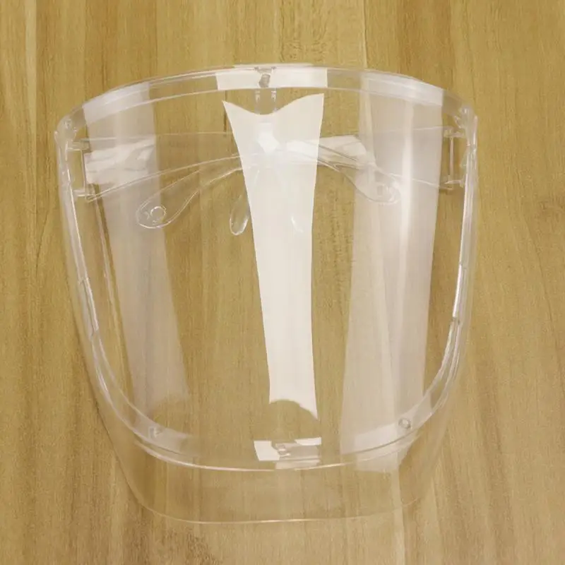Transparent Protective Mask Extended Version/UV Resistance Full Face Shield Kitchen Anti-oil Onion Goggles Dust-Proof Face Mask 
Transparent Protective Mask Extended Version/UV Resistance Full Face Shield Kitchen Anti-oil Onion Goggles Dust-Proof Face Mask