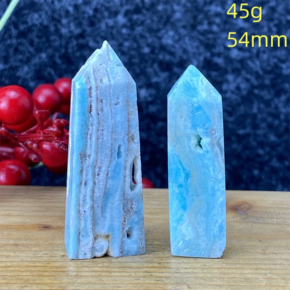 Синий гемиморфит, шестигранный кристалл
Синий гемиморфит, шестигранный кристалл