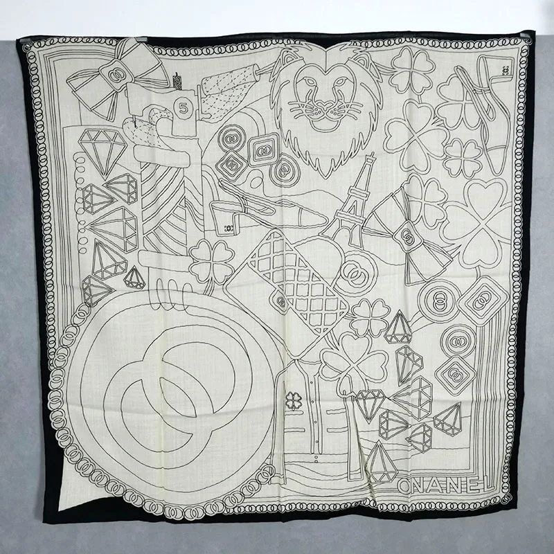 2024 Wool Cashmere Silk Scarfs Folded Edge Shawls Brand Pashmina Women Square Bag Bandanas 100CMX100CM Poncho Winter Accessorie
2024 Wool Cashmere Silk Scarfs Folded Edge Shawls Brand Pashmina Women Square Bag Bandanas 100CMX100CM Poncho Winter Accessorie