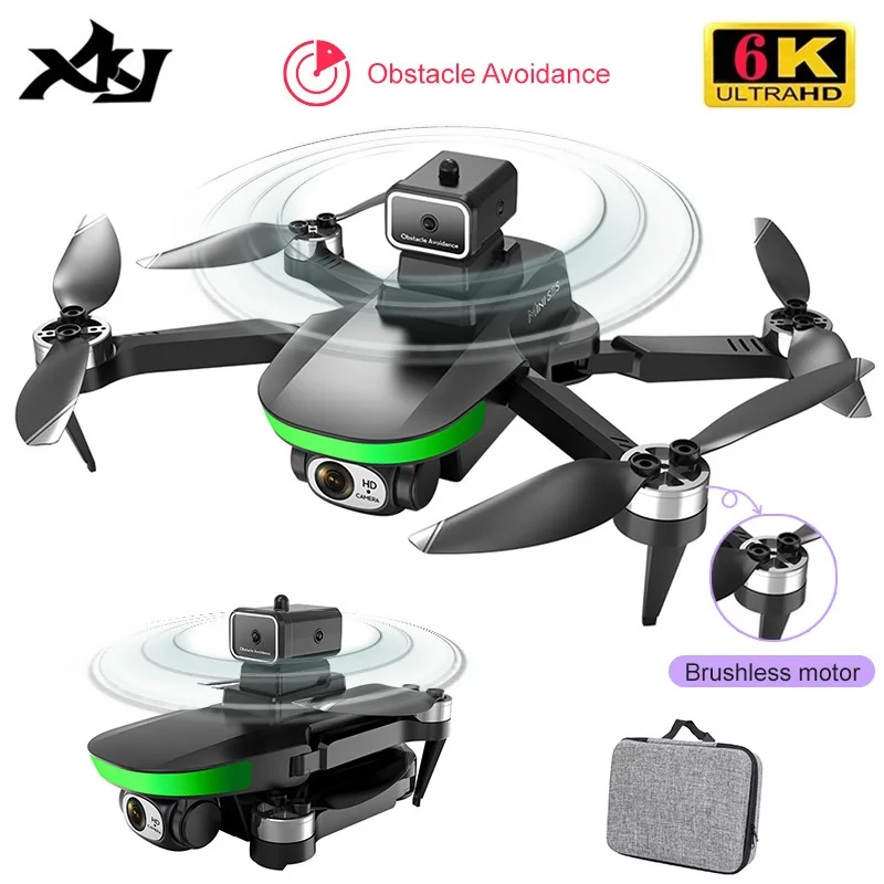 Мини-Дрон S5S 4K с двойной HD-камерой, обход препятствий, оптический поток, позиционирование, бесщеточный Радиоуправляемый Дрон, складной Квадрокоптер, игрушки, подарки 
Мини-Дрон S5S 4K с двойной HD-камерой, обход препятствий, оптический поток, позиционирование, бесщеточный Радиоуправляемый Дрон, складной Квадрокоптер, игрушки, подарки