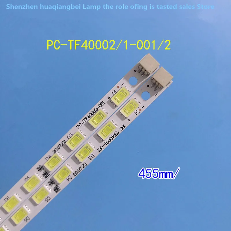 

For 2Pairs/lot New THT400B-L02A L.14.16400001L 50LED 454MM For Sanyo 40CE770LED LED Backlight Strip 100%new