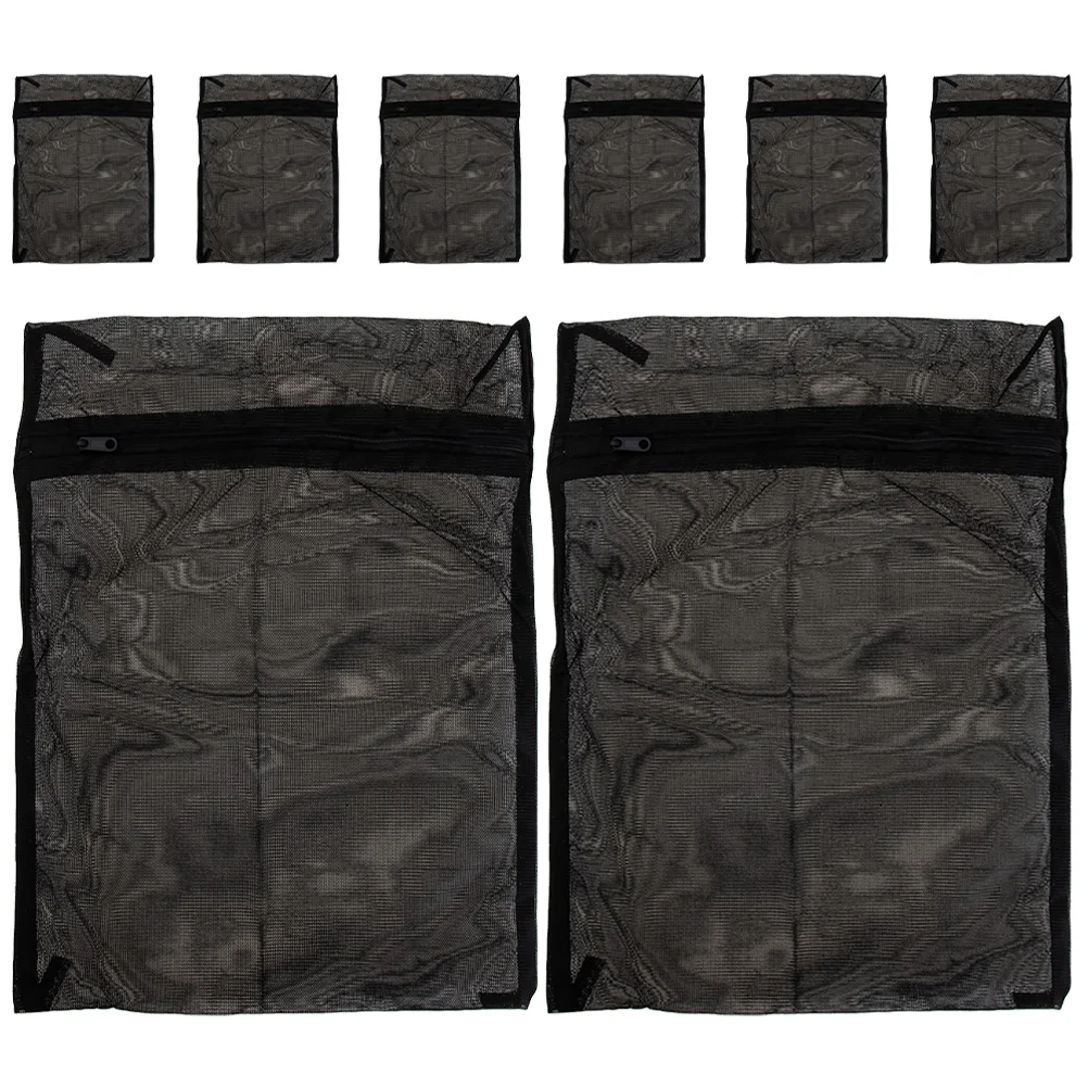 8 Pcs Black Laundry Bag Mesh Wash Bag Laundry Net Bags Dedicated Garment Washing Bag Delicates Polyester Delicate Wash Bag
8 Pcs Black Laundry Bag Mesh Wash Bag Laundry Net Bags Dedicated Garment Washing Bag Delicates Polyester Delicate Wash Bag