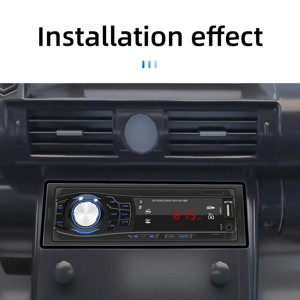 1 DIN Car FM Radio Multimedia MP3 Player USB Stereo Audio Receiver AUX IN LED Digital Tube Bluetooth Support TF Card U Disk APP
1 DIN Car FM Radio Multimedia MP3 Player USB Stereo Audio Receiver AUX IN LED Digital Tube Bluetooth Support TF Card U Disk APP