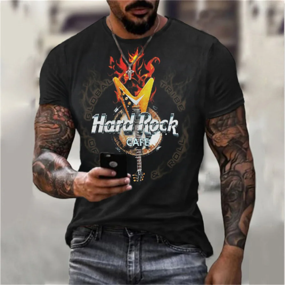 Trendy Hard Rock 3D Print T Shirt Men/Women Hip Hop Fashion Tees Summer Casual O Neck Short Sleeve Unisex Streetwear XXS-6XL
Trendy Hard Rock 3D Print T Shirt Men/Women Hip Hop Fashion Tees Summer Casual O Neck Short Sleeve Unisex Streetwear XXS-6XL