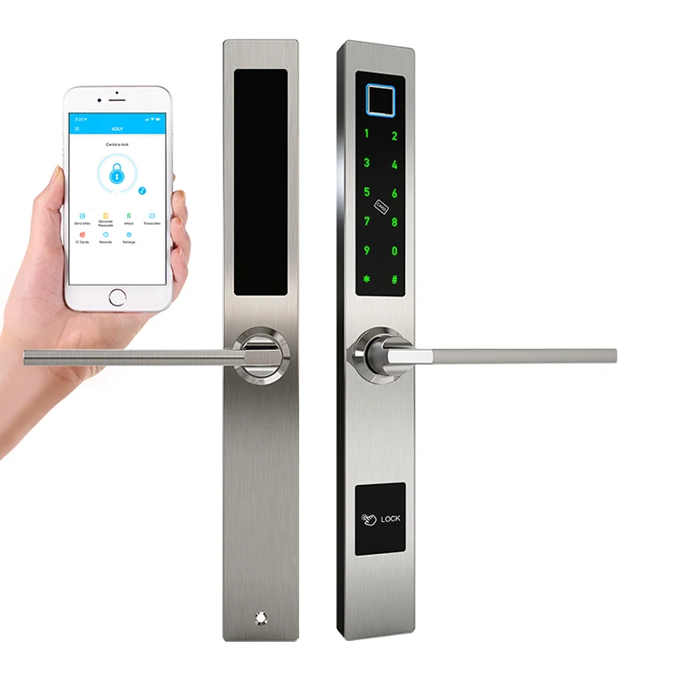 Wholesale ttlock app Black Color remote access digital smart bluetooths door lock smartphone locks
Wholesale ttlock app Black Color remote access digital smart bluetooths door lock smartphone locks
