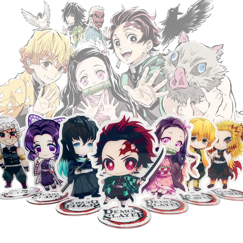 Anime Demon Slayer Acrylic Figure Stand Kimetsu No Yaiba Model Desk Decor Sign Keychain Toy Fans Gifts for Kids Chirldren Her
Anime Demon Slayer Acrylic Figure Stand Kimetsu No Yaiba Model Desk Decor Sign Keychain Toy Fans Gifts for Kids Chirldren Her