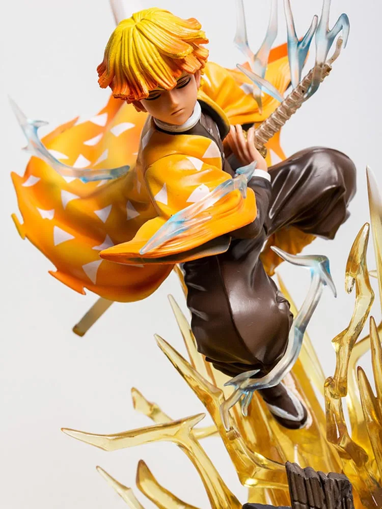 Demon Slayer: Kimetsu No Yaiba Agatsuma Zenitsu Light Action Figure Figurine GK Statue PVC Toy Anime Fan Collectible Model Doll
Demon Slayer: Kimetsu No Yaiba Agatsuma Zenitsu Light Action Figure Figurine GK Statue PVC Toy Anime Fan Collectible Model Doll