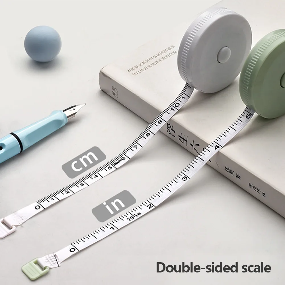 150cm Multifunctional Portable Measuring Soft Ruler Automatic Telescopic Measuring Three Circumference Mini Plastic Tape Measure
150cm Multifunctional Portable Measuring Soft Ruler Automatic Telescopic Measuring Three Circumference Mini Plastic Tape Measure