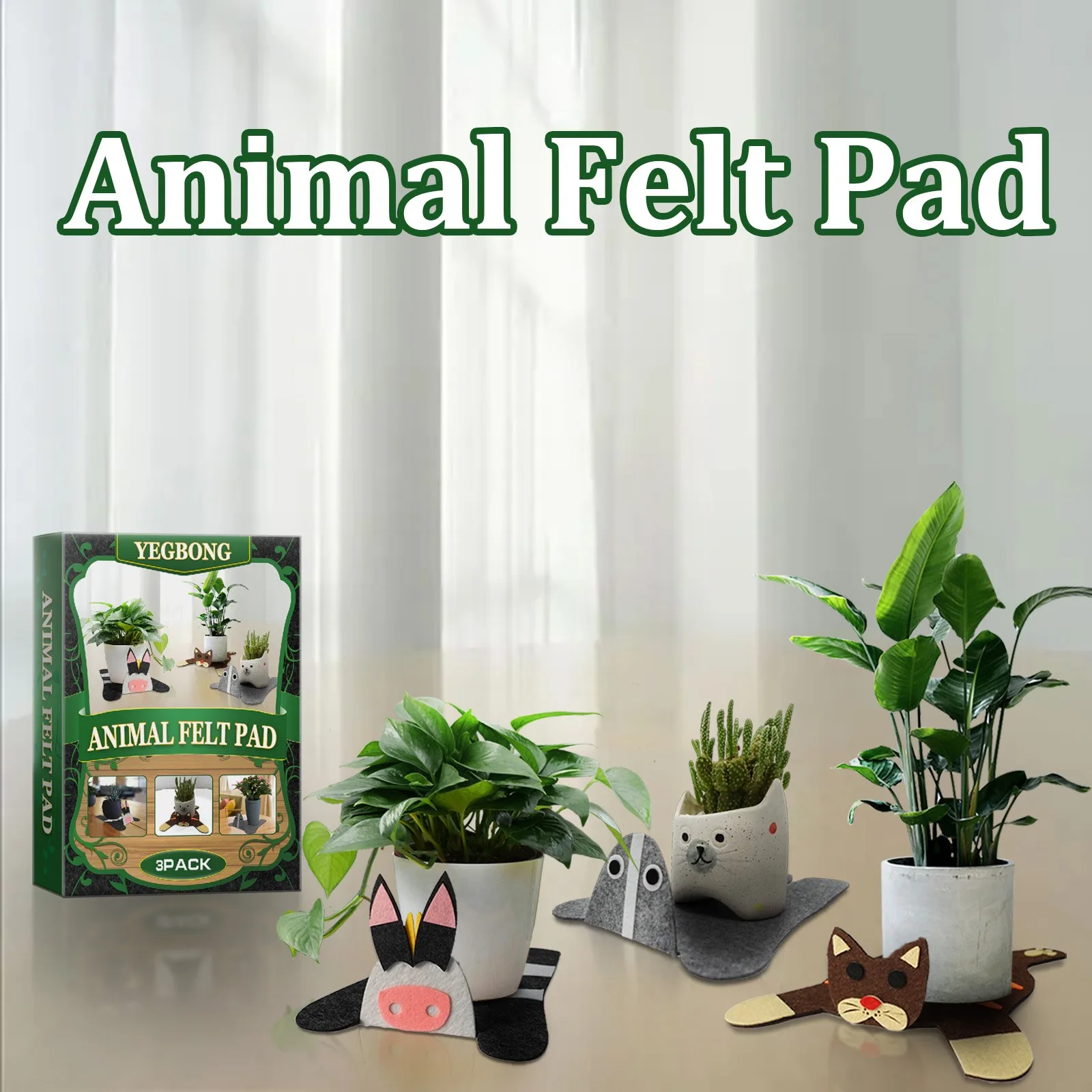 Lovely Animal Heat Insulation And Water Absorption Pad Animal Pad Plant Basin Pad Felt Fabric Pads Artificial Home Decoration
Lovely Animal Heat Insulation And Water Absorption Pad Animal Pad Plant Basin Pad Felt Fabric Pads Artificial Home Decoration