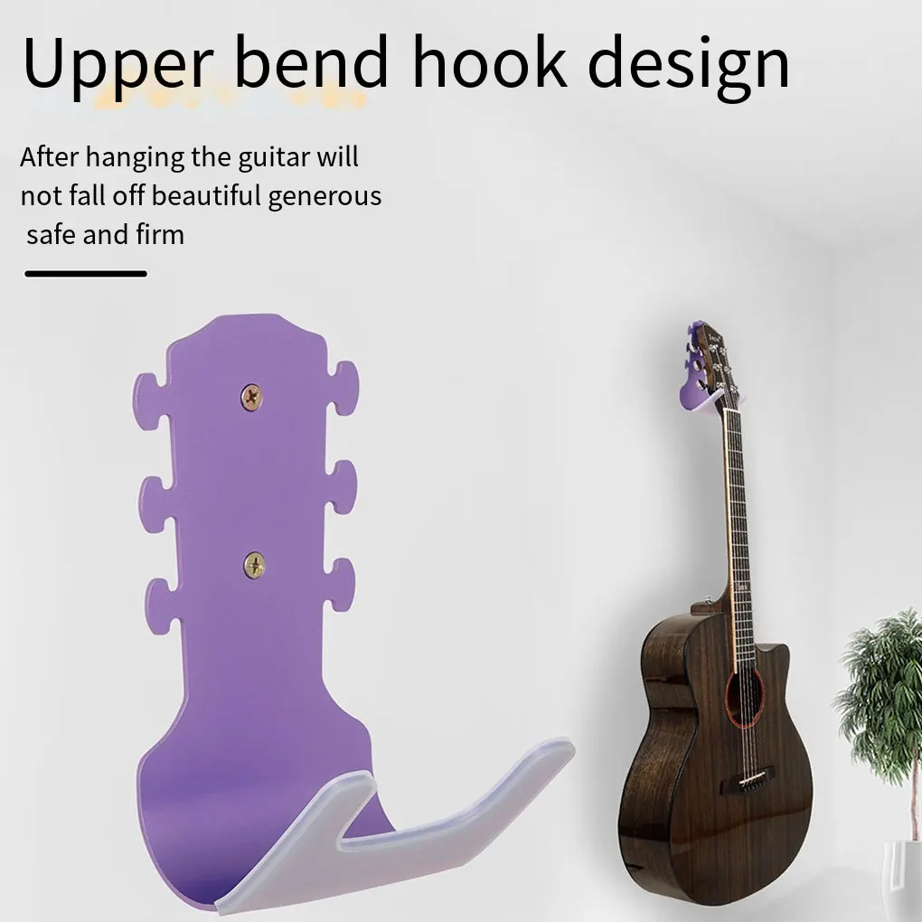 Настенная фиолетовая вешалка для деталей, нескользящий держатель, стеллаж для хранения, универсальные гитары, мандолины 
Настенная фиолетовая вешалка для деталей, нескользящий держатель, стеллаж для хранения, универсальные гитары, мандолины