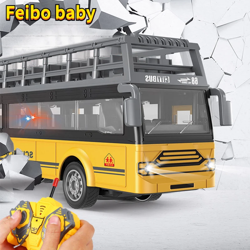 2023 Newest Electric Toy Car Remote Control Car Single-decker Sightseeing Bus Can Open The Door Tour Bus Toys Gifts for Children
2023 Newest Electric Toy Car Remote Control Car Single-decker Sightseeing Bus Can Open The Door Tour Bus Toys Gifts for Children
