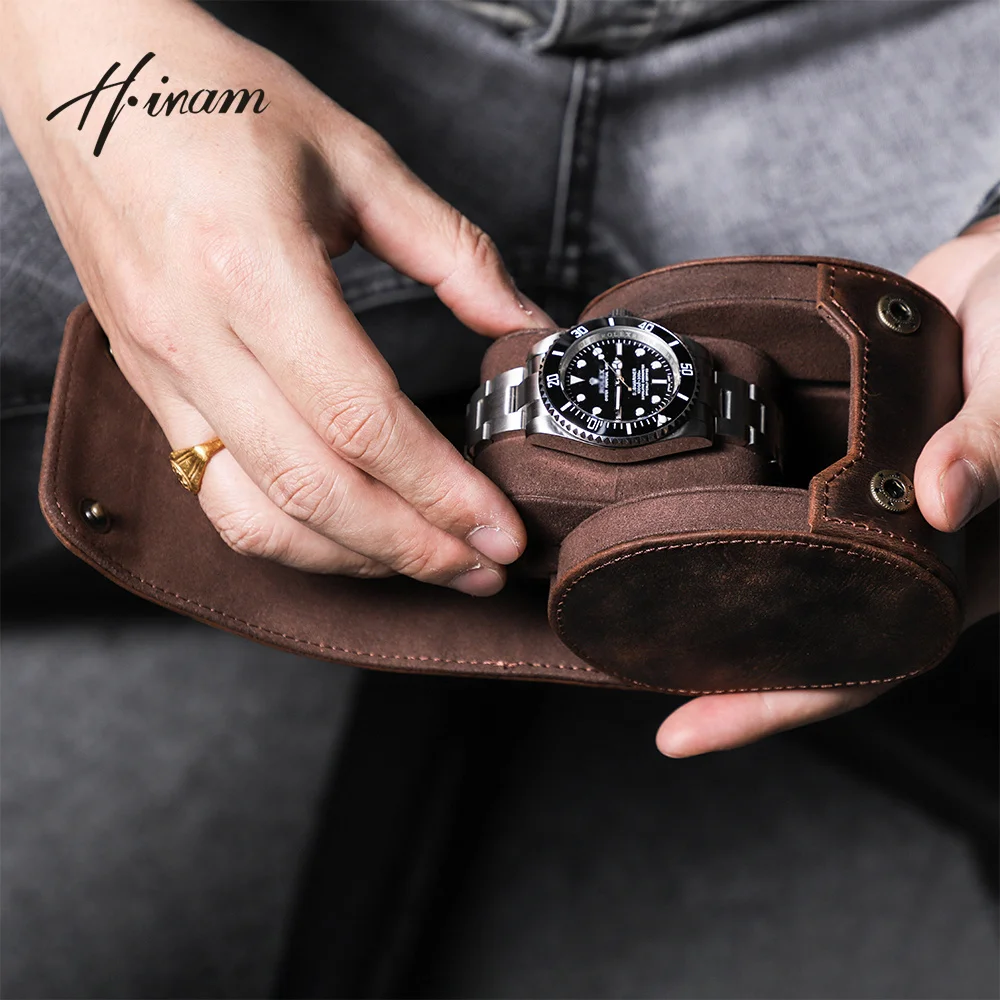 Watch Luxury Box Men Women Vintage Genuine Leather Roll Travel Portable es Case Storage Organizers Jewelry Gift
Watch Luxury Box Men Women Vintage Genuine Leather Roll Travel Portable es Case Storage Organizers Jewelry Gift