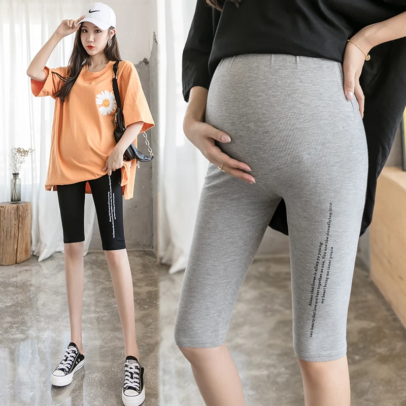 628# Summer Thin Ice Cool Maternity Skinny Short Legging Belly Pencil Half Pants for Pregnant Women Elastic Pregnancy Bottoms
628# Summer Thin Ice Cool Maternity Skinny Short Legging Belly Pencil Half Pants for Pregnant Women Elastic Pregnancy Bottoms