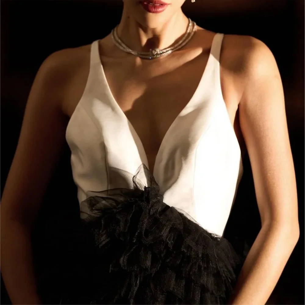 Muloong V-Neck Floor-Length Women Elegant And Pretty Luxury Prom Dress 
Muloong V-Neck Floor-Length Women Elegant And Pretty Luxury Prom Dress