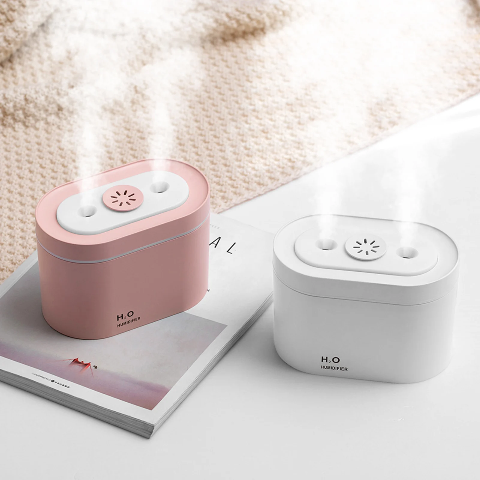 Humidifier USB Rechargeable 2 Mist Modes Continuous 2000mAh Battery Operated 800ml Cool Mist Humidifier Oil Diffuser for Home Ca
Humidifier USB Rechargeable 2 Mist Modes Continuous 2000mAh Battery Operated 800ml Cool Mist Humidifier Oil Diffuser for Home Ca