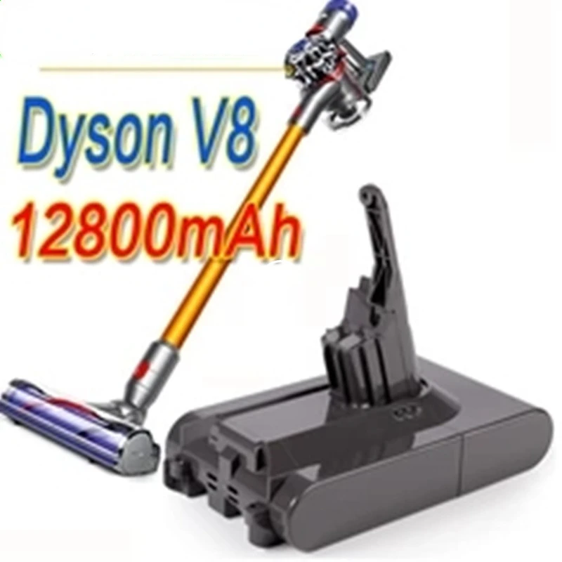12800mAh 21.6V Battery For Dyson V8 Battery for Dyson V8 Absolute /Fluffy/Animal Li-ion Vacuum Cleaner rechargeable Battery
12800mAh 21.6V Battery For Dyson V8 Battery for Dyson V8 Absolute /Fluffy/Animal Li-ion Vacuum Cleaner rechargeable Battery