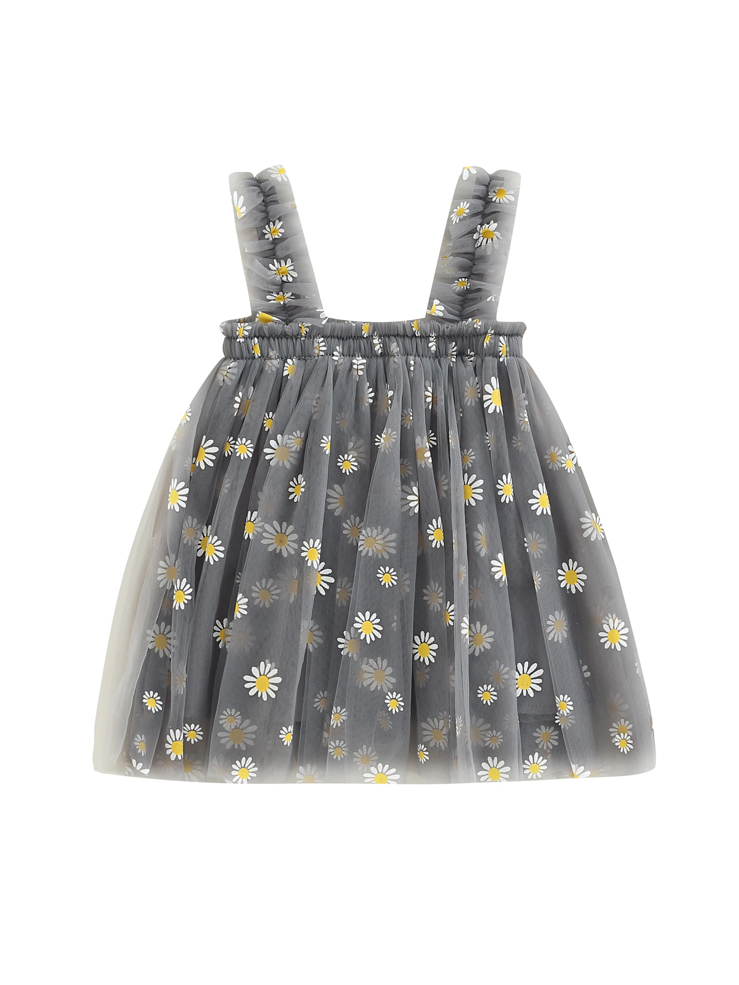 Toddler Baby Girl Summer Dress Sleeveless Straps Daisy Print Mesh Tutu Dresses Tulle Princess Party Sundress
Toddler Baby Girl Summer Dress Sleeveless Straps Daisy Print Mesh Tutu Dresses Tulle Princess Party Sundress