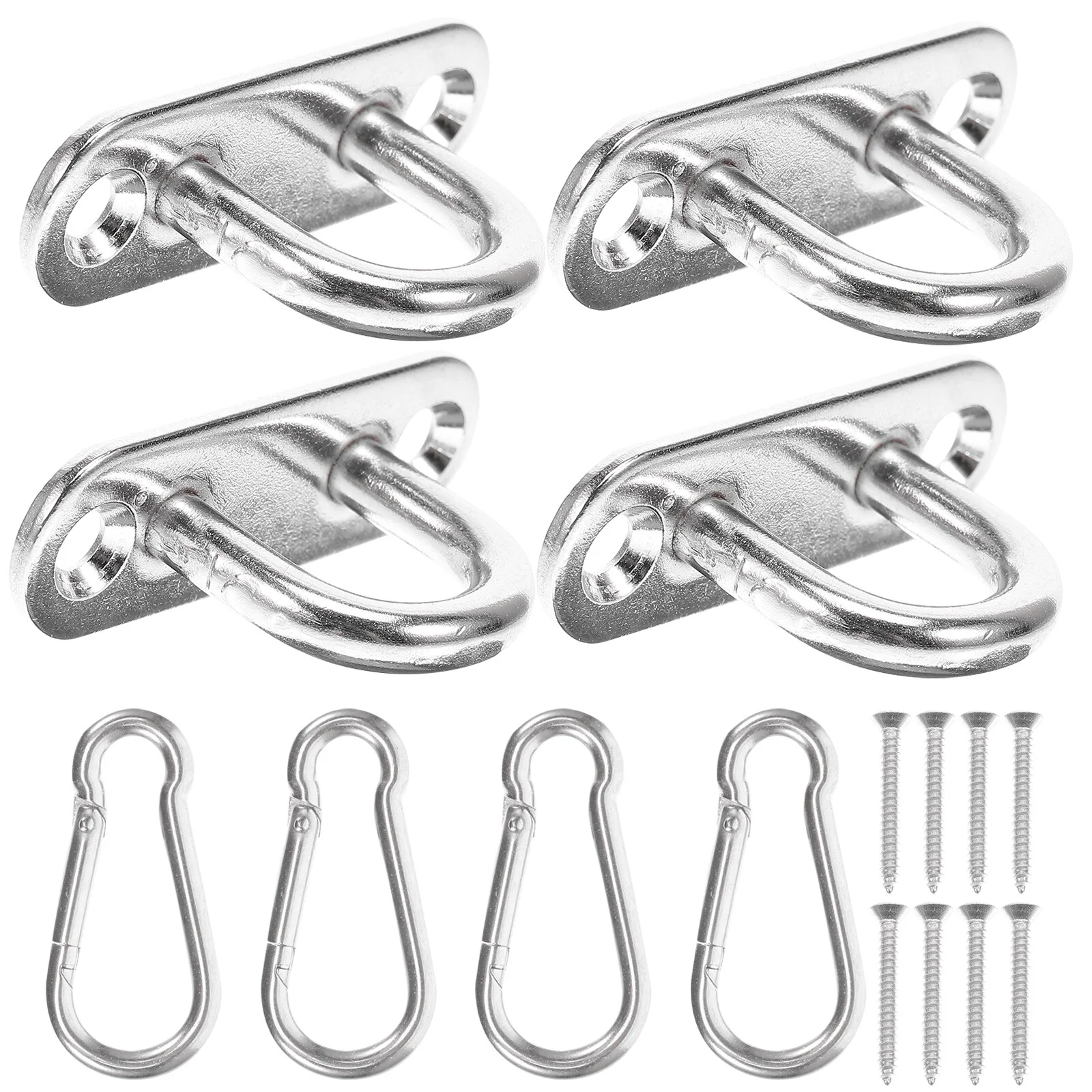 Stainless Steel Hammock Hooks Ceiling Heavy Duty Hanging Carabiner Outdoor Activity
Stainless Steel Hammock Hooks Ceiling Heavy Duty Hanging Carabiner Outdoor Activity