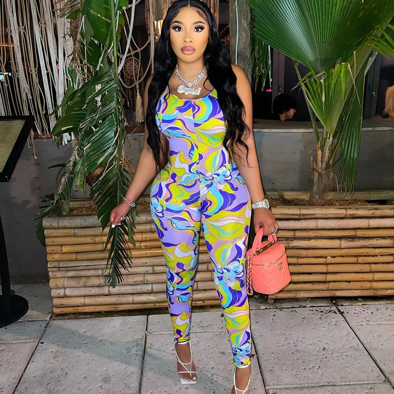 Streetwear Print Jumpsuit Women Backless Cami Rompers Womens Jumpsuit One Piece Outfits Bodycon Jumpsuits 2022 Summer
Streetwear Print Jumpsuit Women Backless Cami Rompers Womens Jumpsuit One Piece Outfits Bodycon Jumpsuits 2022 Summer