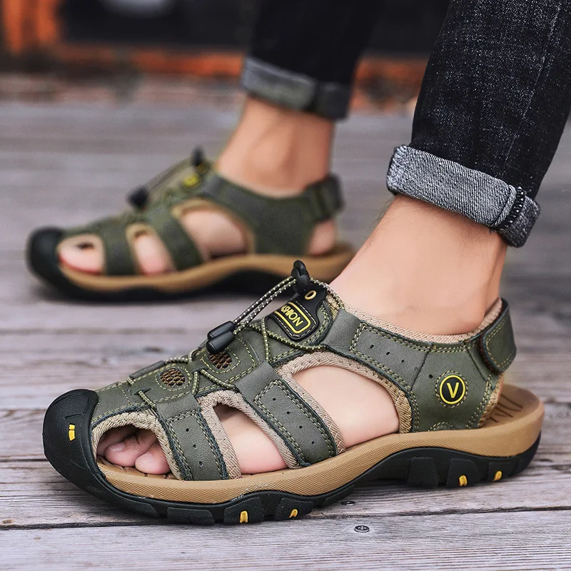 2023 Men Shoes Summer New Large Size Men's Sandals Men Sandals Fashion Sandals Slippers Big Size 38-47
2023 Men Shoes Summer New Large Size Men's Sandals Men Sandals Fashion Sandals Slippers Big Size 38-47