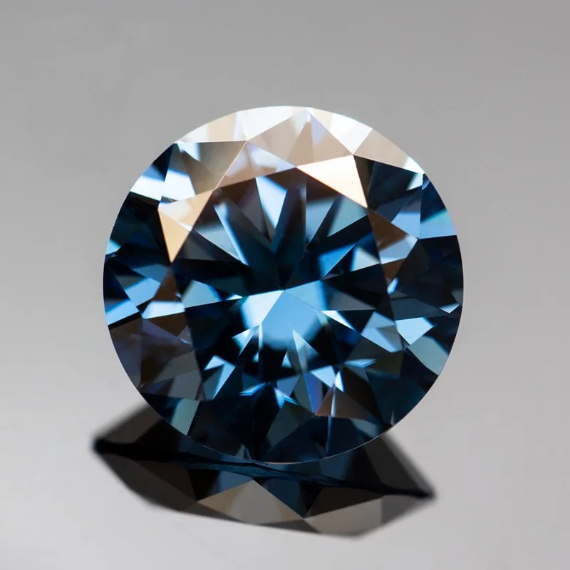 

Royal Blue Mosanta Laboratory To Grow Diamond Premium Gemstones of The Highest Quality Through A GRA Certifies Moissanite